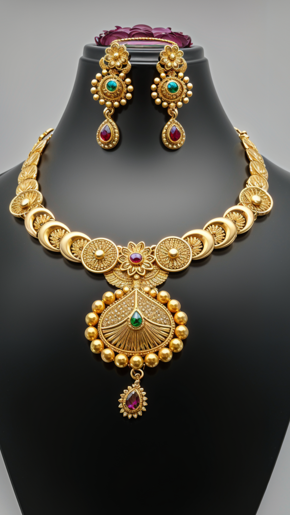 Royal Heritage Gold-Plated Necklace