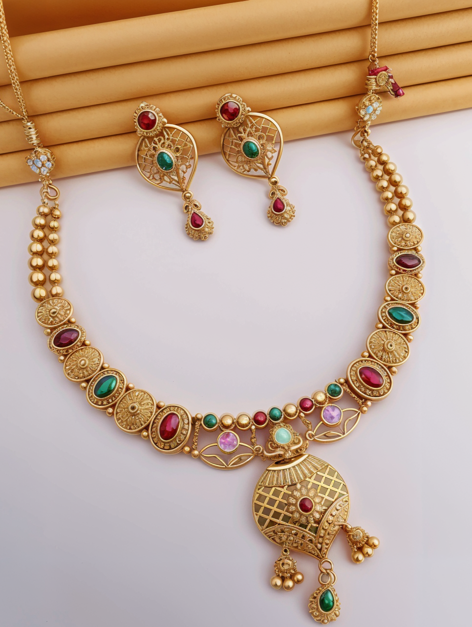 Royal Heirloom Drop Necklace Set
