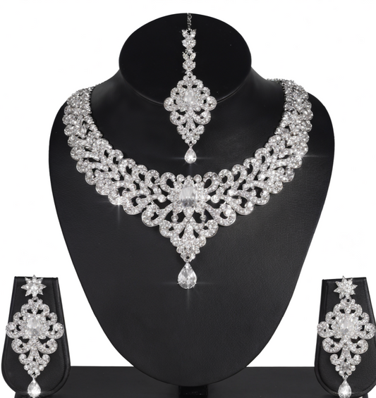 Majestic Symphony Diamond Necklace Set